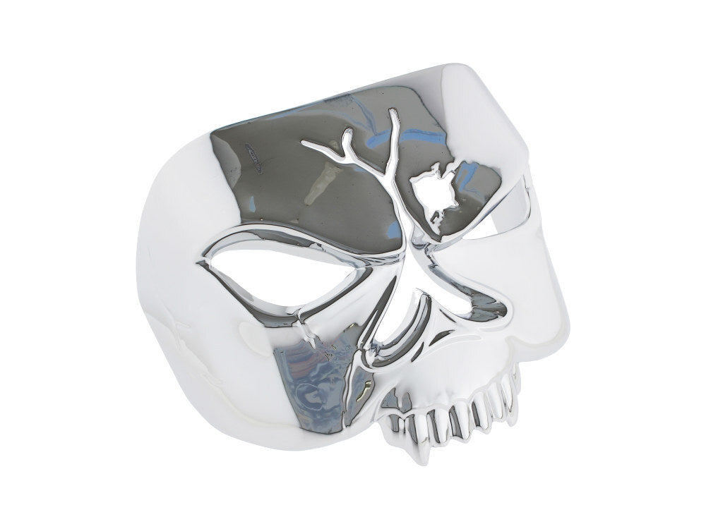 Kuryakyn K9009 Zombie Taillight Cover Chrome for most H-D 73-Up w/OEM Taillight on Fender Top