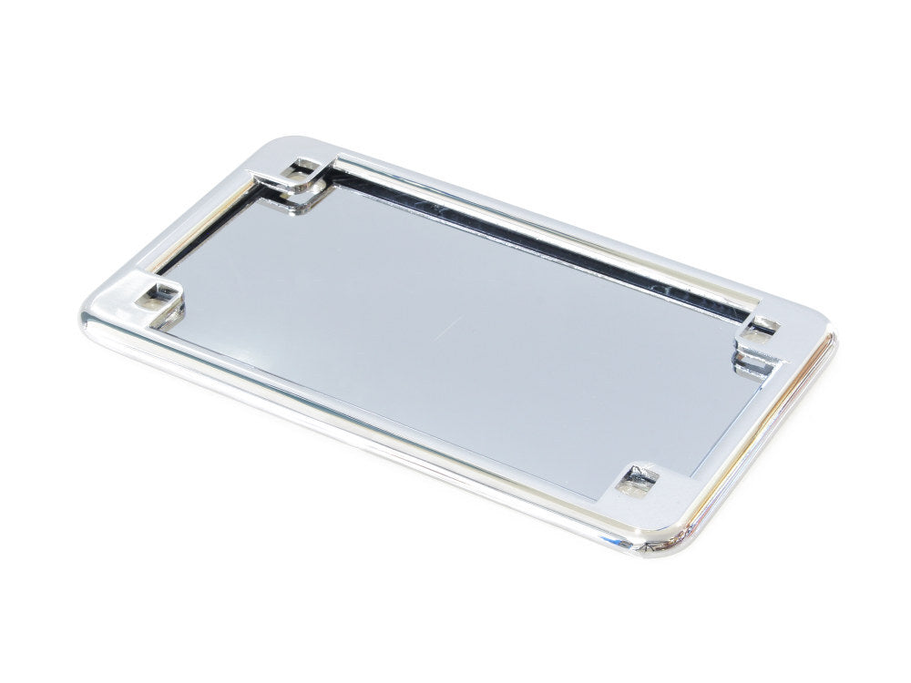 Kuryakyn K9166 Number Plate Frame w/4" x 7" Backing Plate Chrome