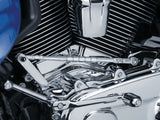 Kuryakyn K9674 Grooved Shift Linkage Chrome for Softail 86-Up/Touring 80-Up/Dyna Wide Glide 93-17