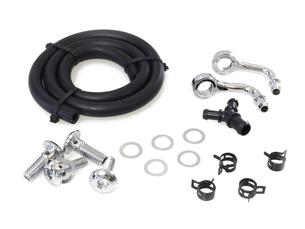 Kuryakyn K9932 Bluegrass Breather Kit for most Big Twin 93-17