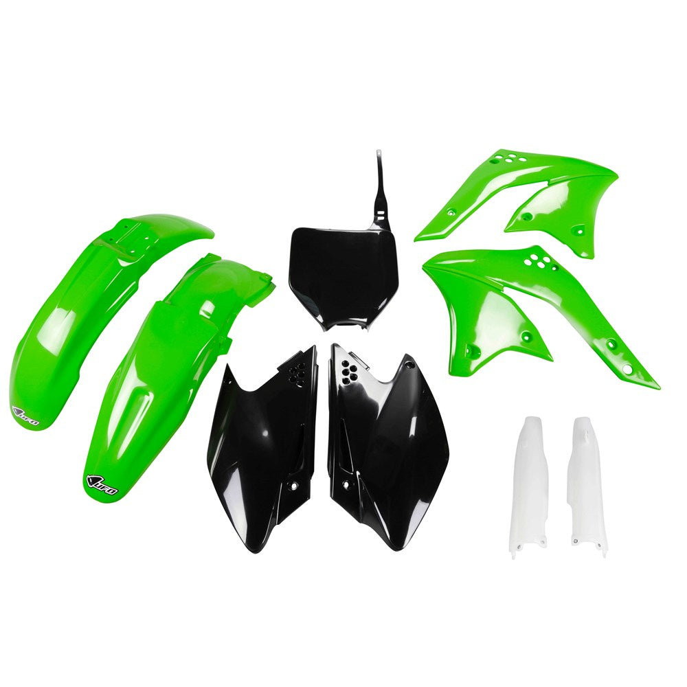 UFO Full Plastics Kit OEM Colours for Kawasaki KX 250 F 2008