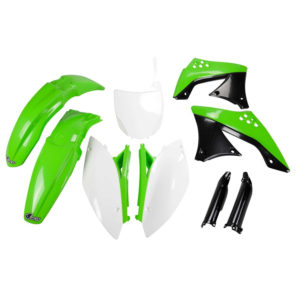 UFO Full Plastics Kit OEM 2009 Colours for Kawasaki KX 450 F 09-11