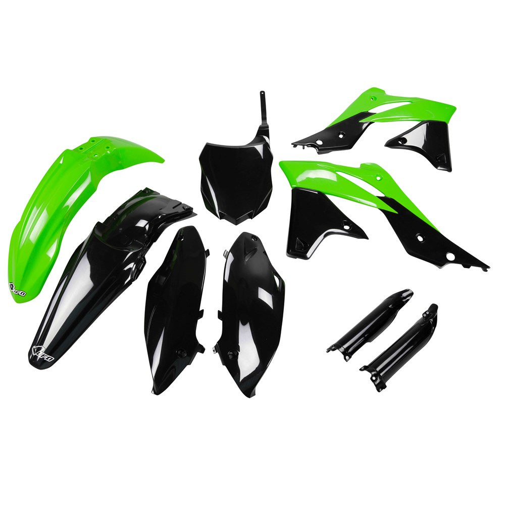 UFO Full Plastics Kit OEM Colours for Kawasaki KX 250 F 13-16