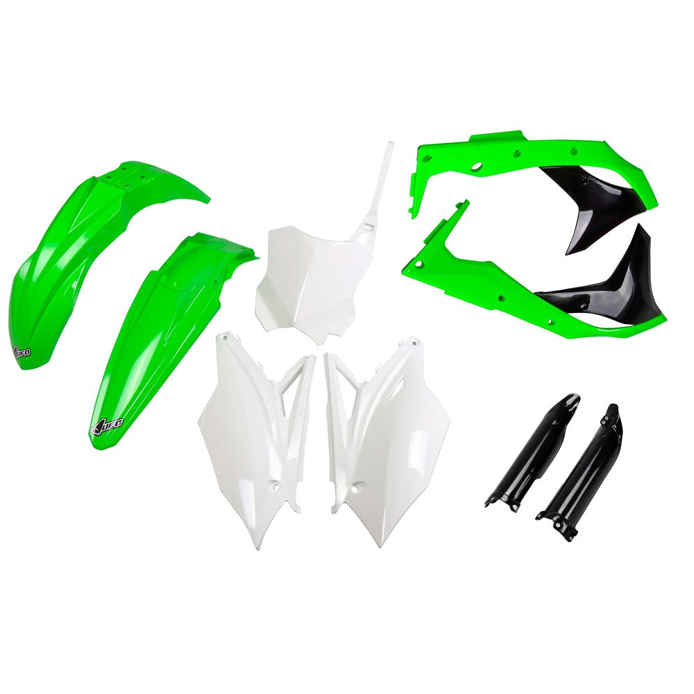 UFO Full Plastics Kit OEM Colours for Kawasaki KX 250 F 2017