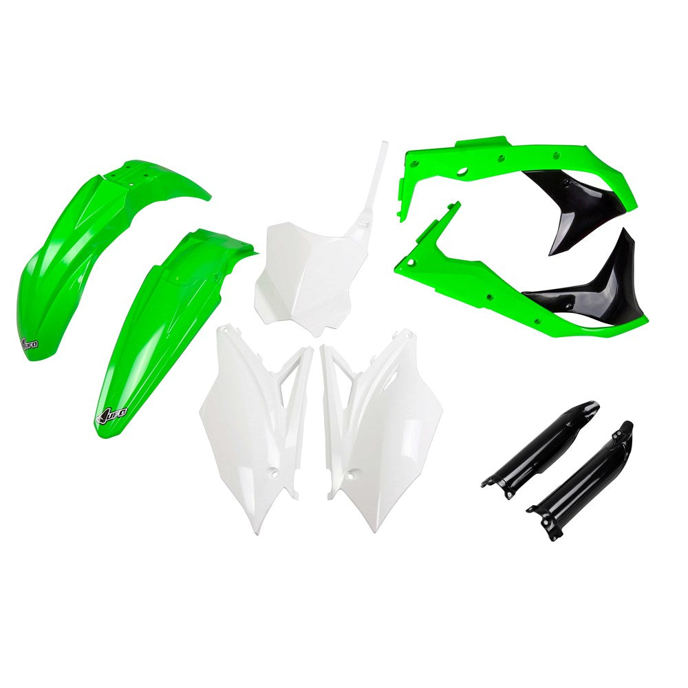 UFO Full Plastics Kit OEM 2018 Colours for Kawasaki KX 250 F 18-20