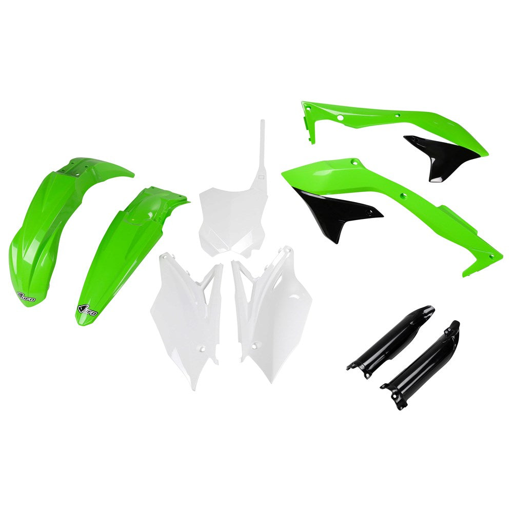 UFO Full Plastics Kit OEM Colours for Kawasaki KX 450 F/KXF 450 2018