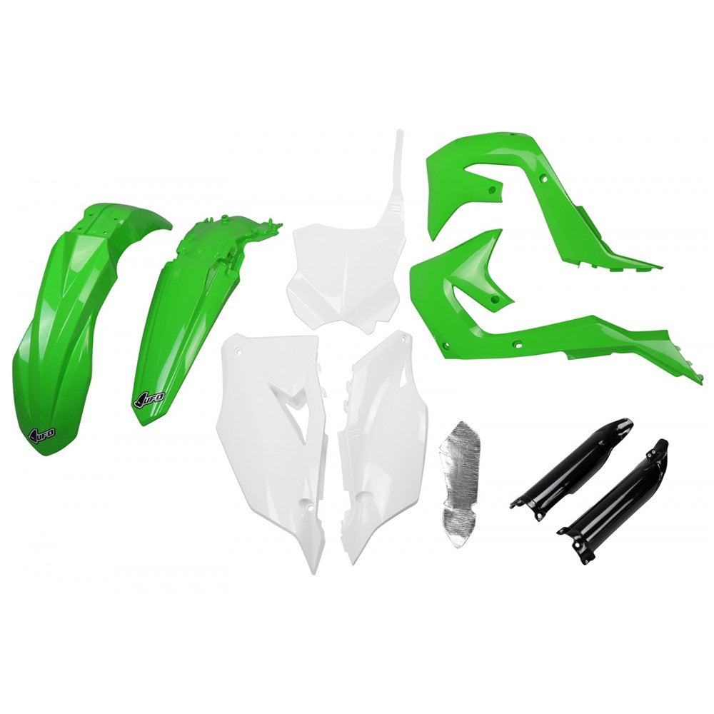 UFO Plastics Kit OEM Colours for Kawasaki KXF 250 21-23/KXF 450 19-23