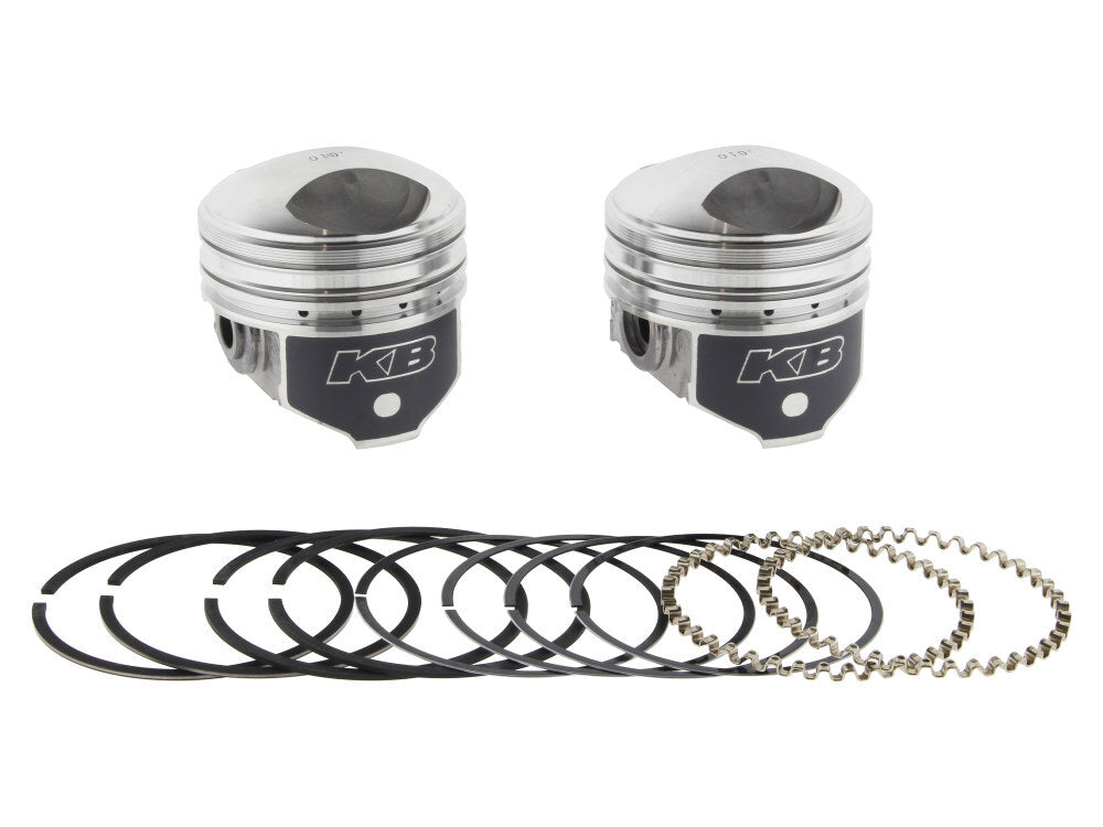 Keith Black Pistons KB263.010 +.010" Pistons w/8.5:1 Compression Ratio for Big Twin 41-79 w/1200cc Engine