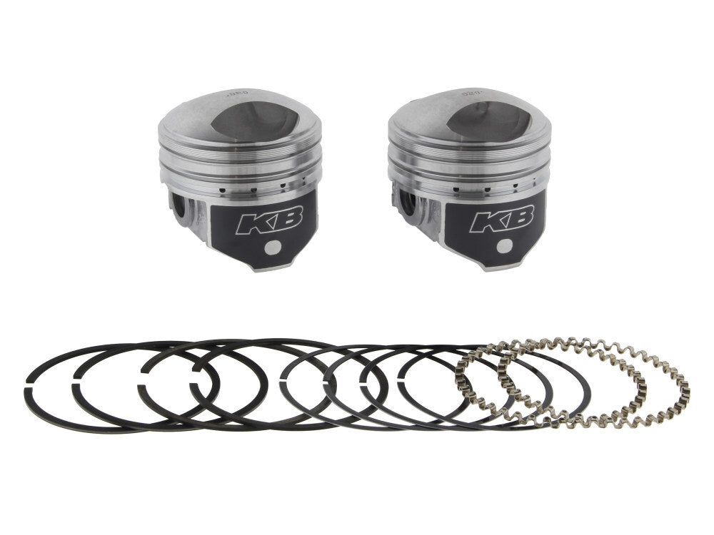 Keith Black Pistons KB263.020 +.020" Pistons w/8.5:1 Compression Ratio for Big Twin 41-79 w/1200cc Engine