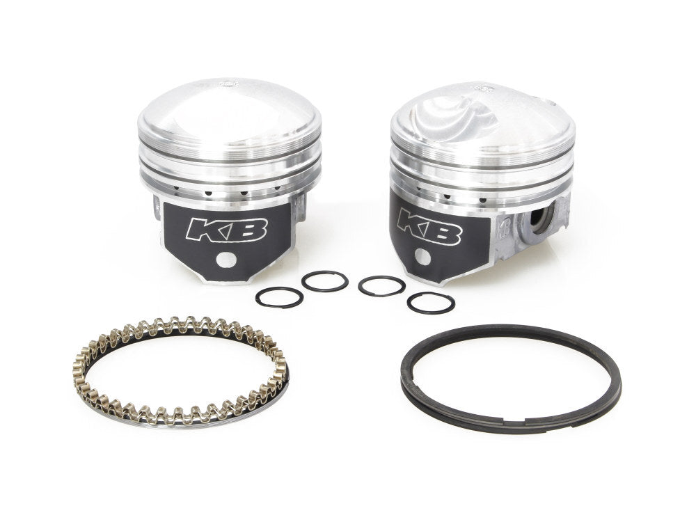 Keith Black Pistons KB263.030 +.030" Pistons w/8.5:1 Compression Ratio for Big Twin 41-79 w/1200cc Engine