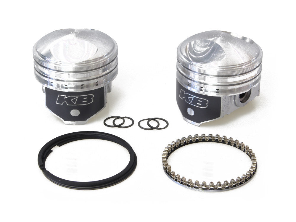 Keith Black Pistons KB263.070 +.070" Pistons w/8.5:1 Compression Ratio for Big Twin 41-79 w/1200cc Engine