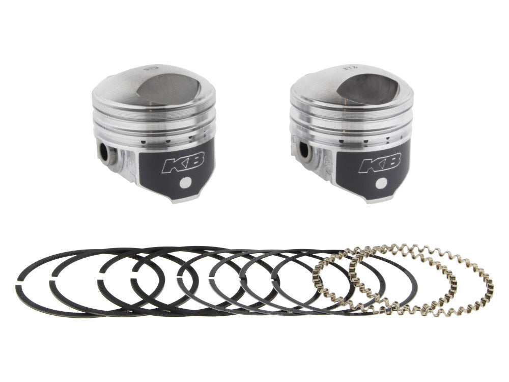 Keith Black Pistons KB263.STD Standard Pistons w/8.5:1 Compression Ratio for Big Twin 41-79 w/1200cc Engine