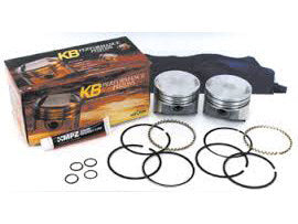 Keith Black Pistons KB264.STD Std Flat Top Pistons w/9.0:1 Compression Ratio for Sportster 86-21 w/1200cc Engine/Sportster 86-87 w/1100cc Engine