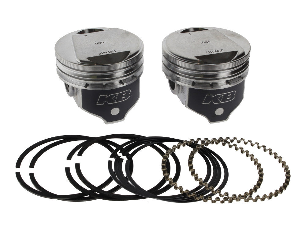 Keith Black Pistons KB305.020 +.020" Dome Top Pistons w/9.6:1 Compression Ratio for Big Twin 84-99 w/Evolution Engine