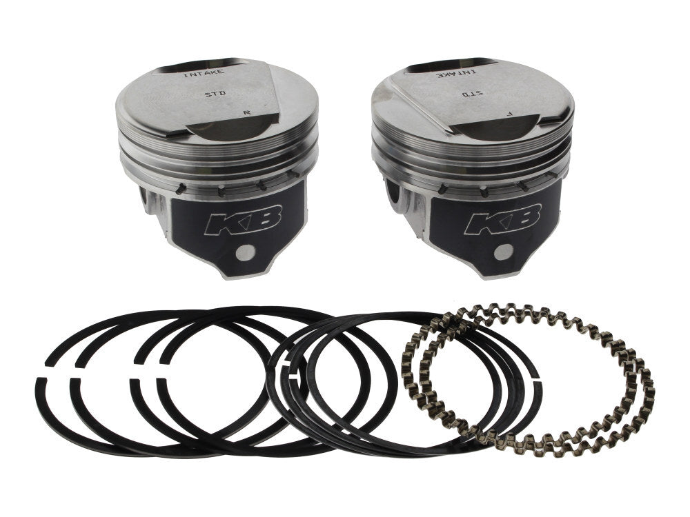 Keith Black Pistons KB305.STD Standard Dome Top Pistons w/9.6:1 Compression Ratio for Big Twin 84-99 w/Evolution Engine