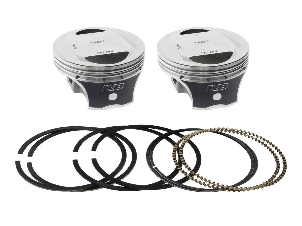 Keith Black Pistons KB909C.010 +.010" Dome Top Pistons w/10.5:1 Compression Ratio for Twin Cam 07-Up w/103ci Engine Big Bore 96ci to 103ci Conv