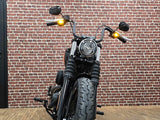 Kellermann KEL-188110 Dash M Under Perch Turn Signal Left Black for Softail 15-Up/Touring 09-Up Models w/Cable Clutch