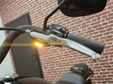 Kellermann KEL-188110 Dash M Under Perch Turn Signal Left Black for Softail 15-Up/Touring 09-Up Models w/Cable Clutch