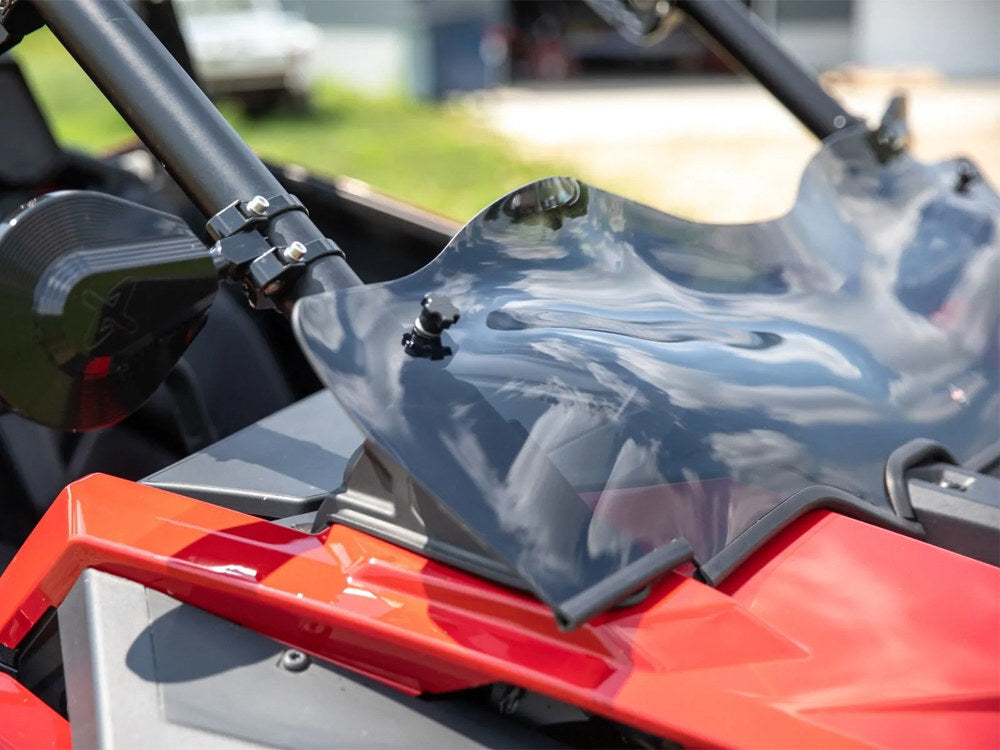 Klock Werks KKC-05-0433 UTV Flare Windshield Dark Smoke for Polaris RZR Pro XP 20-Up