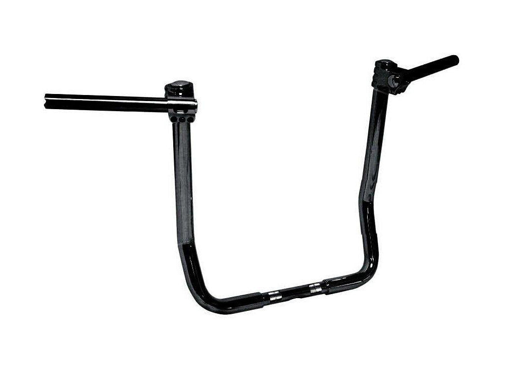 Klock Werks KKC-0601-2998 Klip Hanger 14" Handlebars Black for Ultra/Street Glide 14-up