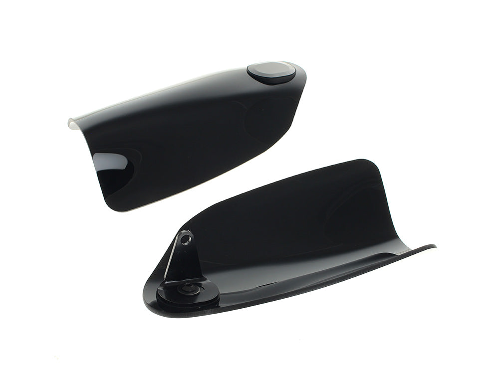 Klock Werks KKC-0635-2796 Handguards Black for Harley-Davidson Big Twin 02-Up Models w/Hydraulic Clutch