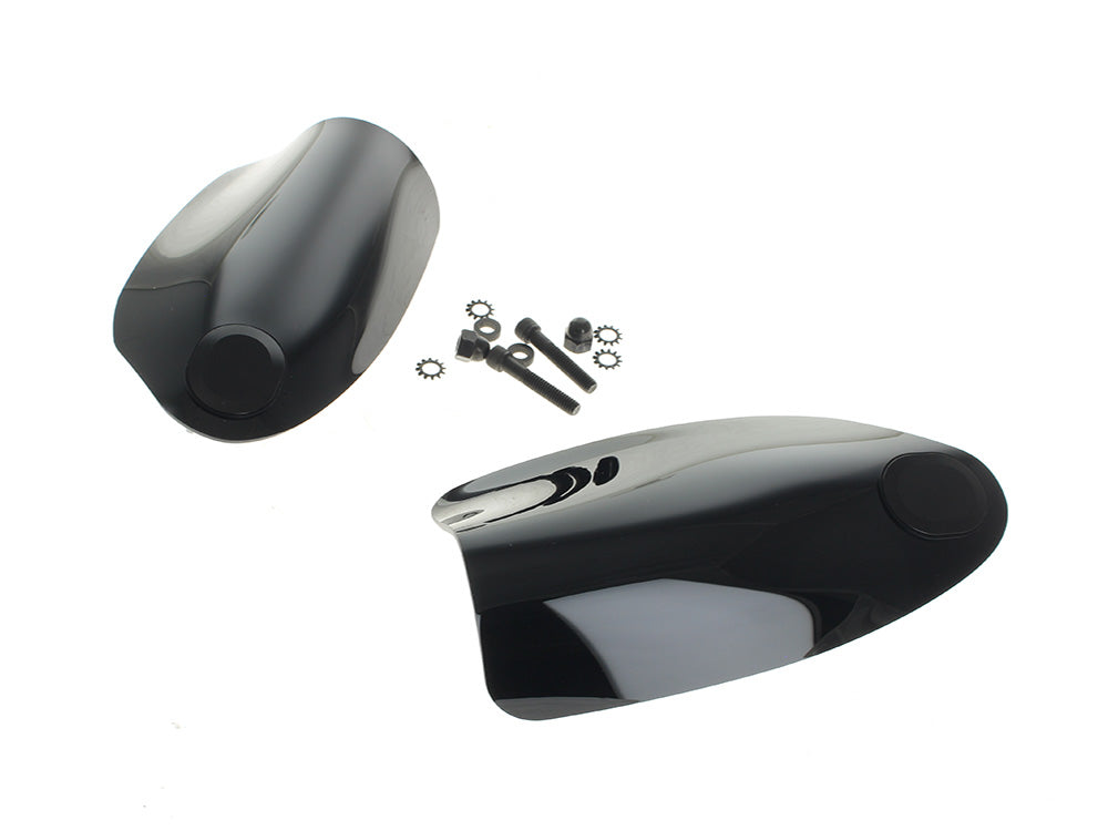 Klock Werks KKC-0635-2796 Handguards Black for Harley-Davidson Big Twin 02-Up Models w/Hydraulic Clutch