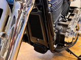 Klock Werks KKC-0713-0257 Oil Cooler Guard Black for Harley-Davidson Softail 18-Up