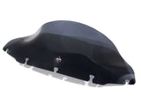 Klock Werks KKC-2310-0209 6.5" Flare Windshield Dark Smoke for Electra Glide/Ultra 86-95