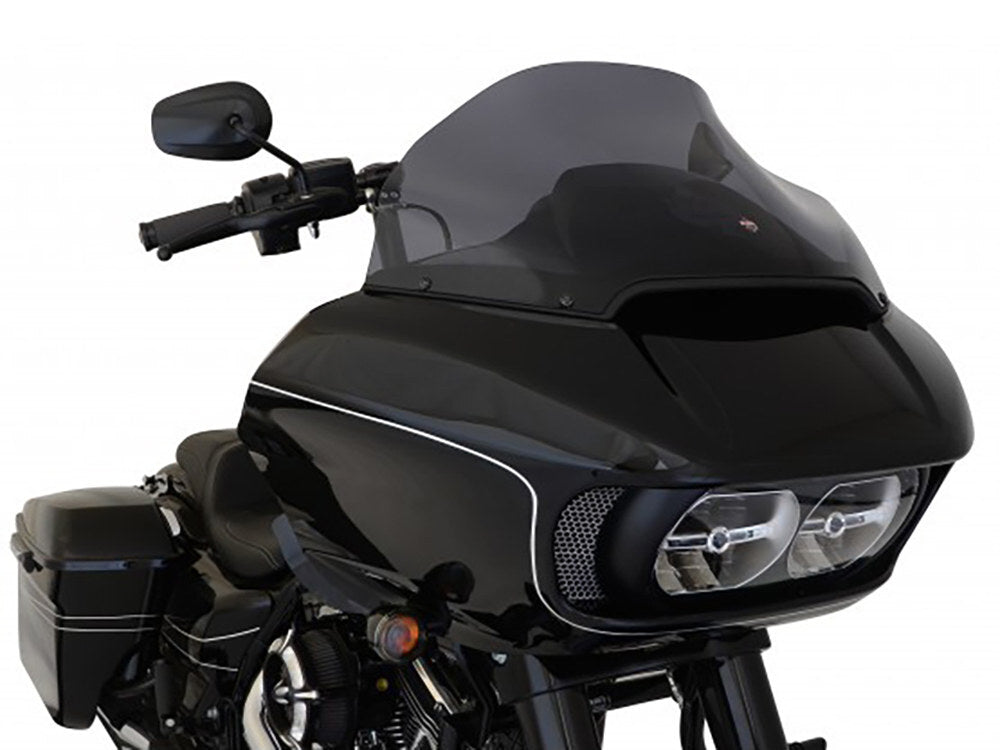 Klock Werks KKC-2310-0570 14" Sports Flare Windshield Dark Smoke Tint for Road Glide 15-23