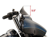 Klock Werks KKC-2310-0571 5" Flare Windshield Black Tint for Electra Glide/Street Glide/Tri Glide 14-23