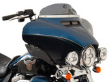 Klock Werks KKC-2310-0673 4" Super Low Flare Windshield Dark Smoke for Electra Glide/Street Glide/Tri Glide 14-23