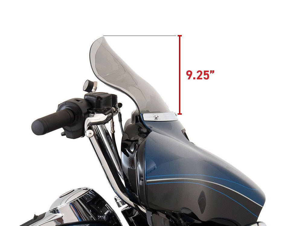 Klock Werks KKC-2310-0683 10.5" Flare Windshield Tinted for Electra Glide/Street Glide/Tri Glide 14-23