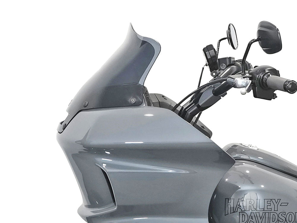 Klock Werks KKC-2310-0831 8" Flare Windshield Dark Smoke for Low Rider ST 22-Up