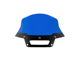 Klock Werks KKC-2310-0843 8" Flare Windshield Blue for Harley-Davidson Low Rider ST 22-Up