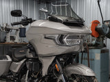 Klock Werks KKC-2310-0848 12" Sports Flare Windshield Dark Smoke for CVO Road Glide 23-Up/Road Glide 24-Up