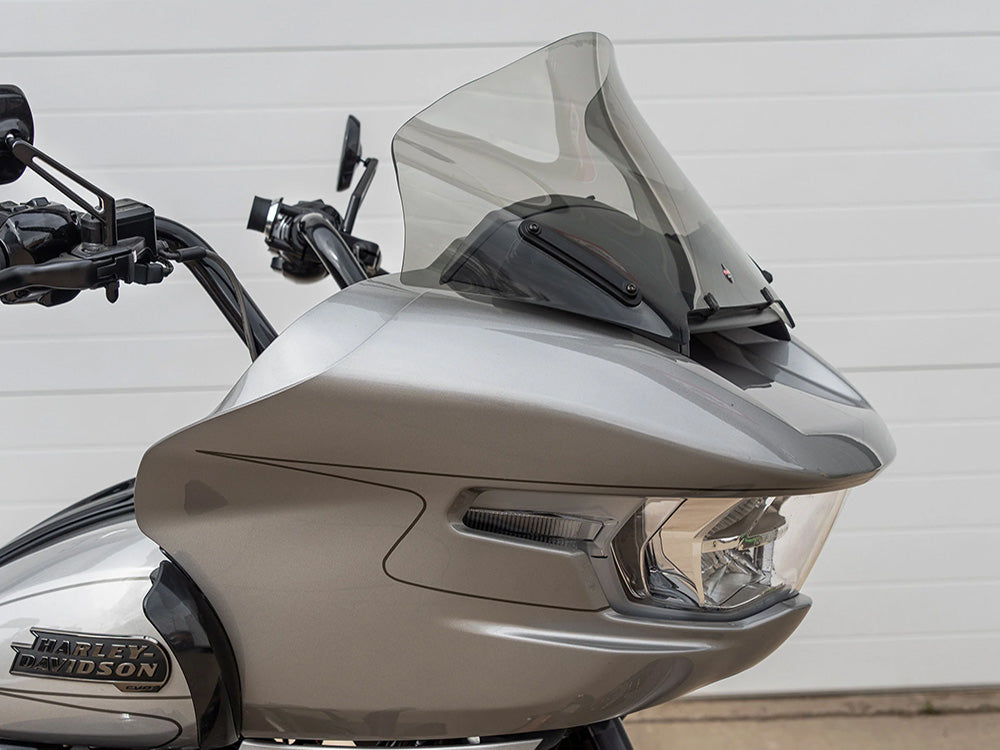 Klock Werks KKC-2310-0849 12" Sports Flare Windshield Tinted for CVO Road Glide 23-Up/Road Glide 24-Up