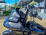 Klock Werks KKC-2310-0853 10" Sports Flare Windshield Black for CVO Road Glide 23-Up/Road Glide 24-Up