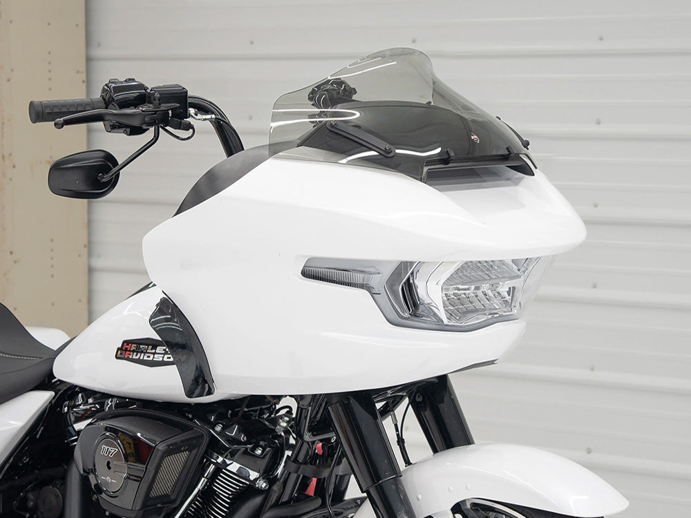 Klock Werks KKC-2310-0856 10" Sports Flare Windshield Tinted for CVO Road Glide 23-Up/Road Glide 24-Up
