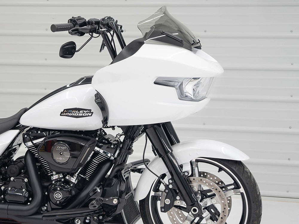 Klock Werks KKC-2310-0856 10" Sports Flare Windshield Tinted for CVO Road Glide 23-Up/Road Glide 24-Up