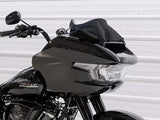 Klock Werks KKC-2310-0911 8" Sports Flare Windshield Black for Harley-Davidson CVO Road Glide 23-Up/Road Glide 24-Up