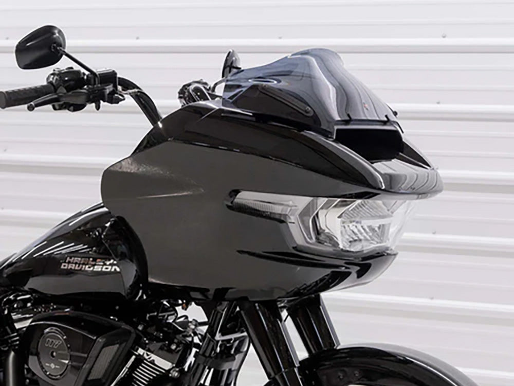Klock Werks KKC-2310-0913 8" Sports Flare Windshield Black for Harley-Davidson CVO Road Glide 23-Up/Road Glide 24-Up