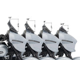 Klock Werks KKC-2310-0942 6.5" Flare Windshield Black for Harley-Davidson CVO Street Glide 23-Up/Street Glide 24-Up