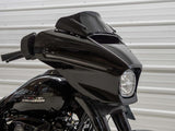 Klock Werks KKC-2310-0942 6.5" Flare Windshield Black for Harley-Davidson CVO Street Glide 23-Up/Street Glide 24-Up