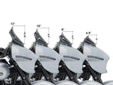Klock Werks KKC-2310-0944 6.5" Flare Windshield Dark Smoke for Harley-Davidson CVO Street Glide 23-Up/Street Glide 24-Up