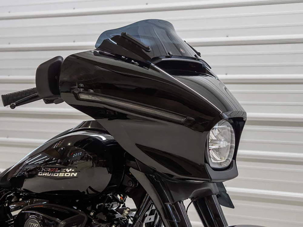 Klock Werks KKC-2310-0944 6.5" Flare Windshield Dark Smoke for Harley-Davidson CVO Street Glide 23-Up/Street Glide 24-Up
