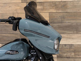 Klock Werks KKC-2310-0958 12" Flare Windshield Dark Smoke for Harley-Davidson CVO Street Glide 23-Up/Street Glide 24-Up