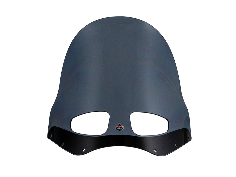 Klock Werks KKC-2310-1012 15" Flare Road Warrior Windshield Black Smoke for Road Warrior Fairing