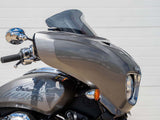 Klock Werks KKC-2312-1511 9" Flare Windshield Dark Smoke for Indian PowerPlus Chieftain/Roadmaster 25-Up Models