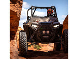 Klock Werks KKC-2317-0422 R-Spec UTV Flare Windshield Dark Smoke for Polaris RZR 1000 XP 19-Up