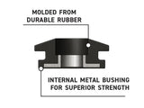 Klock Werks KKC-2350-0636 Replacement Flare Bushing Kit for Harley-Davidson Low Rider ST 22-Up w/Flare Windshield